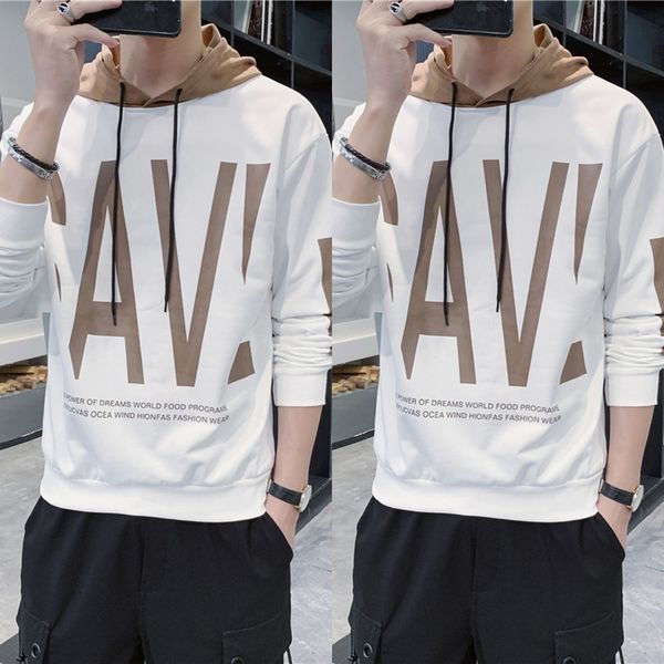 2020 youth pullover hoodiefashion men's hoodie sweater korean version trend letter casual pullover long sleeve hoodie man pahbl, Black
2020 youth pullover hoodiefashion men's hoodie sweater korean version trend letter casual pullover long sleeve hoodie man pahbl, Black