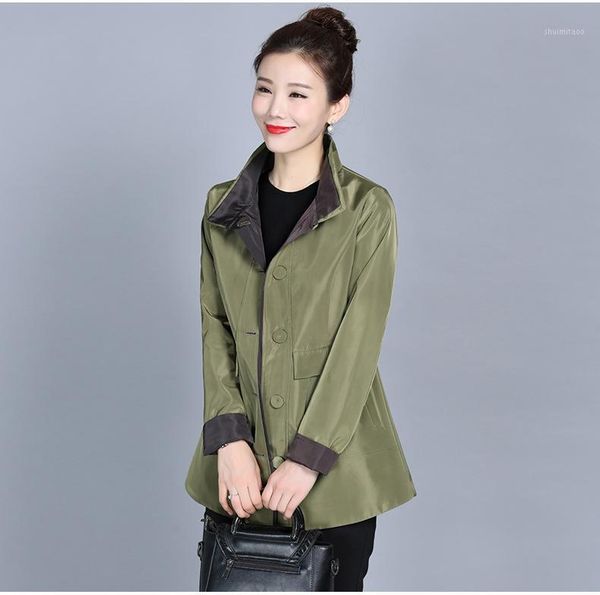 2020 spring new brand women trench coat casual windbreaker fashion trend middle-aged women trench t7221, Tan;black
2020 spring new brand women trench coat casual windbreaker fashion trend middle-aged women trench t7221, Tan;black