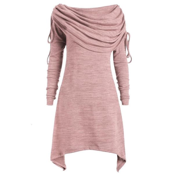 women and blouse winter warm ruched long foldover collar tunic shirts female solid irregular hem blusa plus size s-5xl #38, White
women and blouse winter warm ruched long foldover collar tunic shirts female solid irregular hem blusa plus size s-5xl #38, White