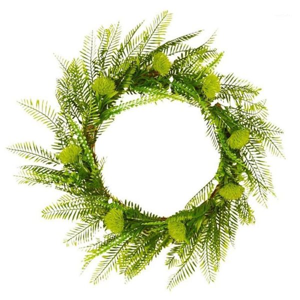 decorative flowers & wreaths fern leaves wreath wooden vine circle simulation decoration thanksgiving home1
decorative flowers & wreaths fern leaves wreath wooden vine circle simulation decoration thanksgiving home1