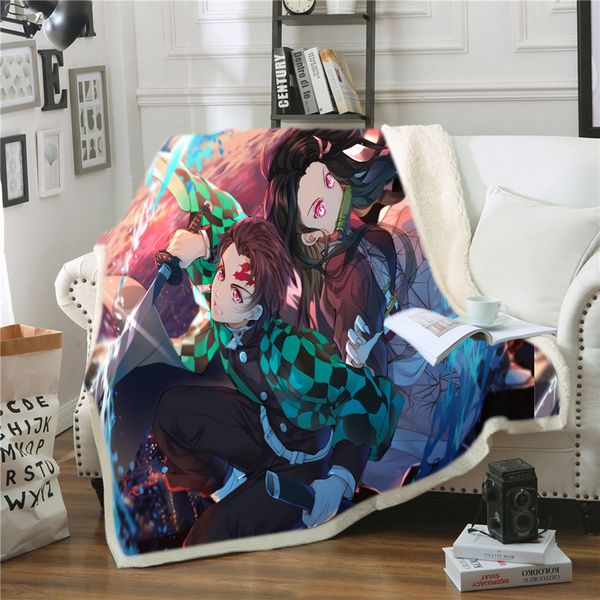3d anime demon slayer printed sherpa blanket couch quilt cover travel bedding outlet velvet plush throw fleece blanket
3d anime demon slayer printed sherpa blanket couch quilt cover travel bedding outlet velvet plush throw fleece blanket