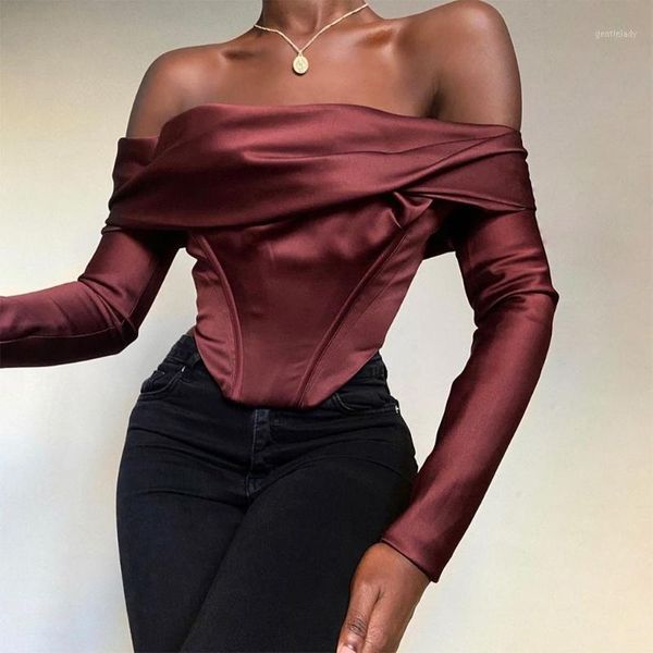 women's t-shirt eaglewolf 2021 spring and autumn one-shoulder solid color long-sleeved short women1, White
women's t-shirt eaglewolf 2021 spring and autumn one-shoulder solid color long-sleeved short women1, White