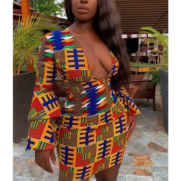 ethnic clothing 2021 african dress women dashiki print dresses for plus size american v-neck long sleeves short vestido maxi, Red
ethnic clothing 2021 african dress women dashiki print dresses for plus size american v-neck long sleeves short vestido maxi, Red
