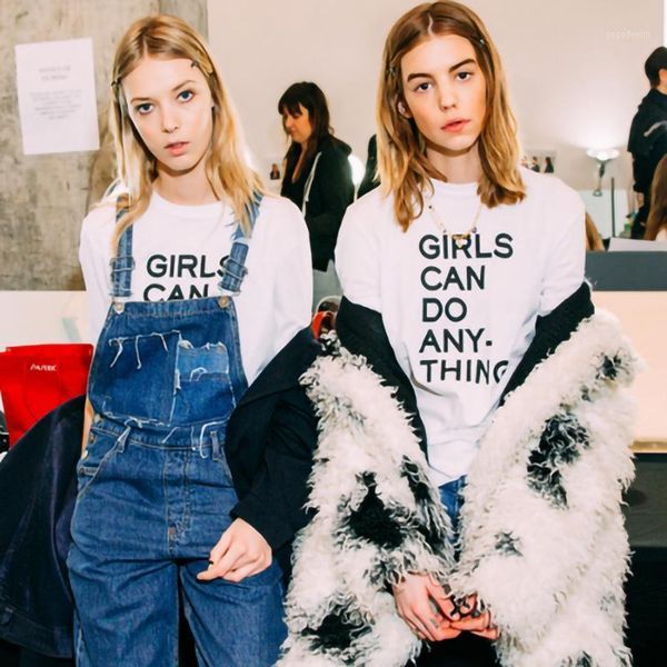 girls can do anything t shirts women power t shirt for female lady women short sleeve tumblr casual cotton tees1, White
girls can do anything t shirts women power t shirt for female lady women short sleeve tumblr casual cotton tees1, White