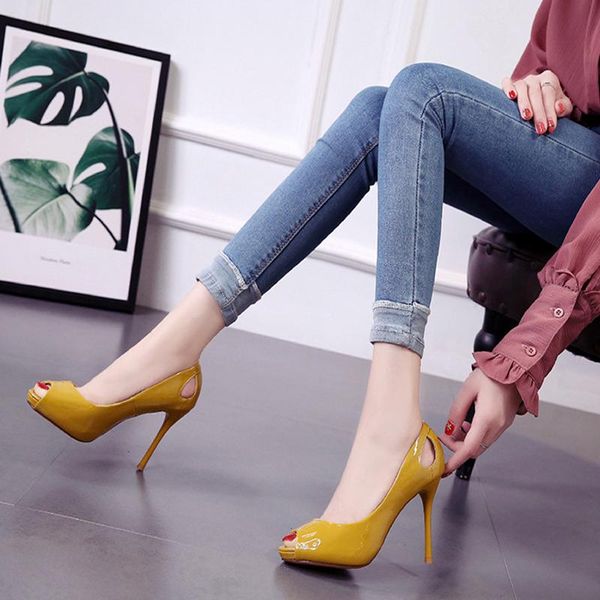 sandals summer peep toe high heel for women breathable patant pu stiletto party femmes pump sandalias zapatos yeellow naked, Black
sandals summer peep toe high heel for women breathable patant pu stiletto party femmes pump sandalias zapatos yeellow naked, Black