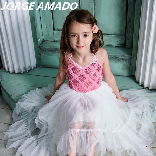high low flower girl dress 2020 new style sequins ballroom dresses for wedding party perform kids clothes e17128 t200624, Red;yellow
high low flower girl dress 2020 new style sequins ballroom dresses for wedding party perform kids clothes e17128 t200624, Red;yellow