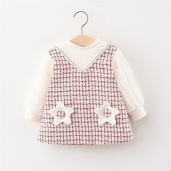 fashion autumn winter girls kids princess dress plaid velvet long sleeve children baby infants sweet dresses vestidos s11618 1023, Red;yellow
fashion autumn winter girls kids princess dress plaid velvet long sleeve children baby infants sweet dresses vestidos s11618 1023, Red;yellow