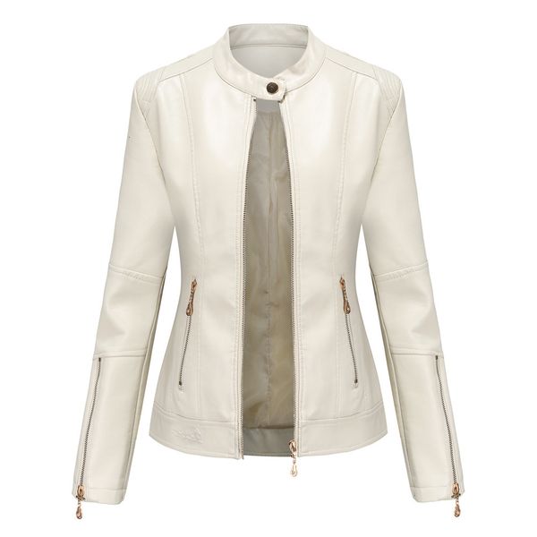 2021 new fashionable women's of plutonium short female spring and autumn thin leather jacket oiwu, Black
2021 new fashionable women's of plutonium short female spring and autumn thin leather jacket oiwu, Black