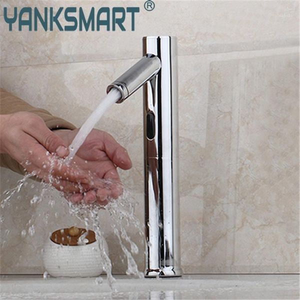 bathroom sense faucet single hole tap automatic sensor faucets inductive basin sink water tap mixer faucet1
bathroom sense faucet single hole tap automatic sensor faucets inductive basin sink water tap mixer faucet1