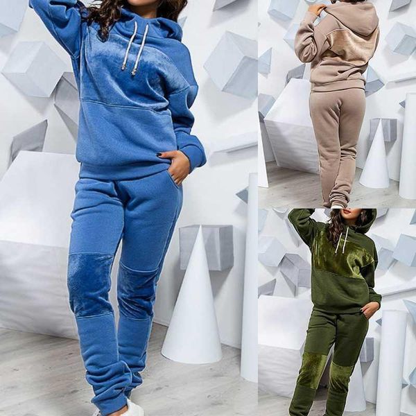 gym clothing 2021 autumn winter women running sets sweater tracksuit for long sleeve hoodie and pants two piece set warm outfits suit1, White;black
gym clothing 2021 autumn winter women running sets sweater tracksuit for long sleeve hoodie and pants two piece set warm outfits suit1, White;black