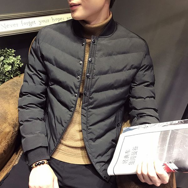 2020 Brand Winter New Men's Jackets Casual Solid Color Baseball Collar Overcoat for Male Cotton Jacket Clothes, Black
2020 Brand Winter New Men's Jackets Casual Solid Color Baseball Collar Overcoat for Male Cotton Jacket Clothes, Black