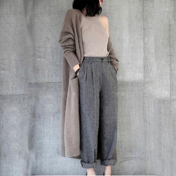 women's knits & tees fashion long cardigan trench coat for women loose large size spring autumn cashmere blend knitted sweater1, White
women's knits & tees fashion long cardigan trench coat for women loose large size spring autumn cashmere blend knitted sweater1, White