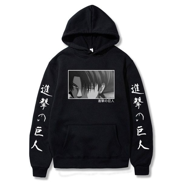 attack on titan funny cartoon autumn winter casual warm hoodies men cool japanese anime harajuku sweatshirt hip hop hoody male y0111, Black
attack on titan funny cartoon autumn winter casual warm hoodies men cool japanese anime harajuku sweatshirt hip hop hoody male y0111, Black