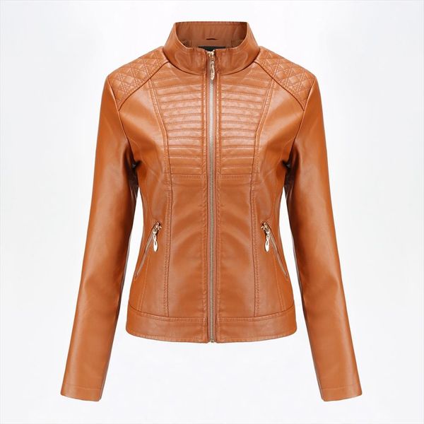 2019 spring autumn black leather jacket women biker jacket leather coat women good quality womens pu faux yellow beige
2019 spring autumn black leather jacket women biker jacket leather coat women good quality womens pu faux yellow beige
