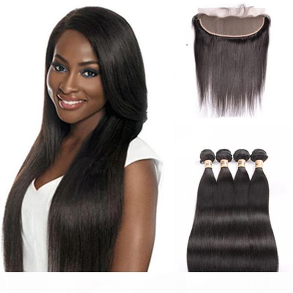 grade 9a 13x4 lace frontal closure with bundles brazilian virgin human hair weaves with closure silky straight lace frontal with bundles, Black;brown
grade 9a 13x4 lace frontal closure with bundles brazilian virgin human hair weaves with closure silky straight lace frontal with bundles, Black;brown