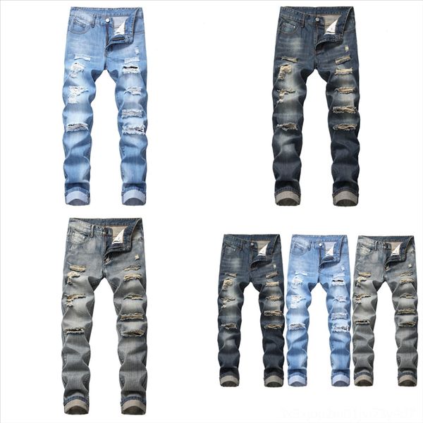 k9kg5 new jeans hole men's trendy brand straight slim pants business casual young man men's fashion jeans stretch jeans, Black
k9kg5 new jeans hole men's trendy brand straight slim pants business casual young man men's fashion jeans stretch jeans, Black