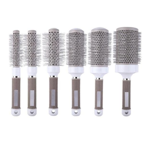 multi-size ceramic iron round comb high temperature resistant professional hair dressing brushes hair styling tool h sqcpot, Silver
multi-size ceramic iron round comb high temperature resistant professional hair dressing brushes hair styling tool h sqcpot, Silver