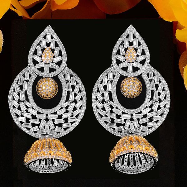 dangle & chandelier godki luxury bell big earrings for women wedding cubic zirconia cz dubai bridal earring jewelry accessories2021, Silver
dangle & chandelier godki luxury bell big earrings for women wedding cubic zirconia cz dubai bridal earring jewelry accessories2021, Silver