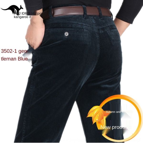 f4f7a perkey kangaroo winter and autumn thick men's corduroy middle-aged elastic casual fleece casual high pants pants fleece waist str, Blue
f4f7a perkey kangaroo winter and autumn thick men's corduroy middle-aged elastic casual fleece casual high pants pants fleece waist str, Blue