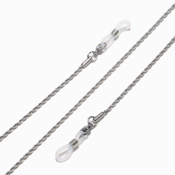 2020 silver color stainless steel glasses strap chain eyeglasses chain non slip lanyard eyeglasses chain sunglasses necklace h bbycqn
2020 silver color stainless steel glasses strap chain eyeglasses chain non slip lanyard eyeglasses chain sunglasses necklace h bbycqn