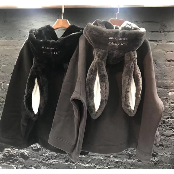men ears rabbit autumn hop sweatshirt 2020 hip hoodie hooded casual letter cotton pullover fleece streetwear black lcrpm, Black;white
men ears rabbit autumn hop sweatshirt 2020 hip hoodie hooded casual letter cotton pullover fleece streetwear black lcrpm, Black;white