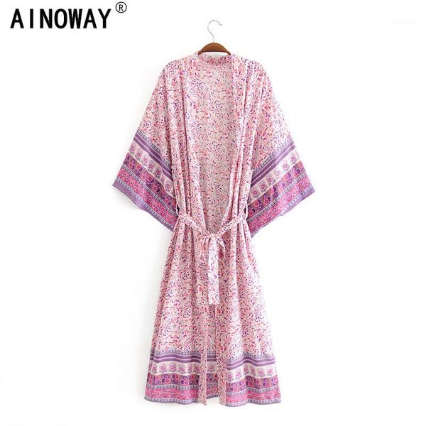 boho chic women print batwing sleeve beach bohemian dresses kimono robe ladies v neck sashes summer dress vestidos1, Black;gray
boho chic women print batwing sleeve beach bohemian dresses kimono robe ladies v neck sashes summer dress vestidos1, Black;gray