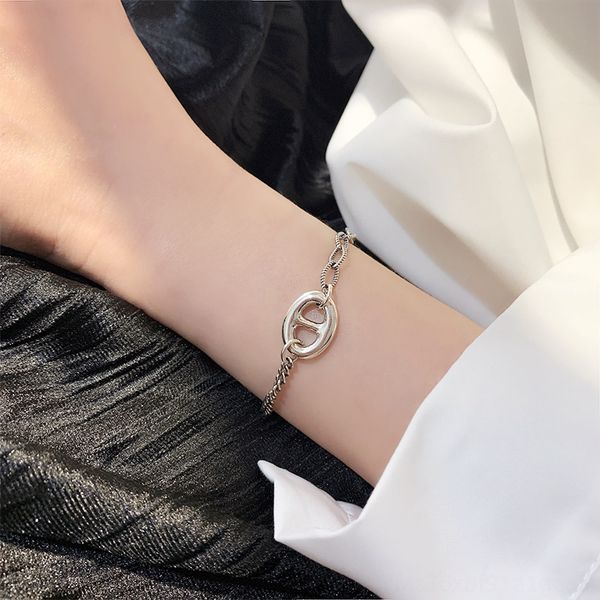korean 925 sterling silver pig nose women ins small design girlfriends simple bracelet bracelet students cool wind jewelry iq4em, Golden;silver
korean 925 sterling silver pig nose women ins small design girlfriends simple bracelet bracelet students cool wind jewelry iq4em, Golden;silver