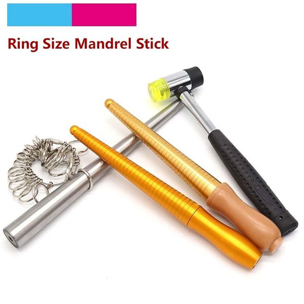 1pcs jewelers rubber hammer 1-33 hk size metal ring mandrel finger size gauge circle models jewelry tools kit measuring tools
1pcs jewelers rubber hammer 1-33 hk size metal ring mandrel finger size gauge circle models jewelry tools kit measuring tools