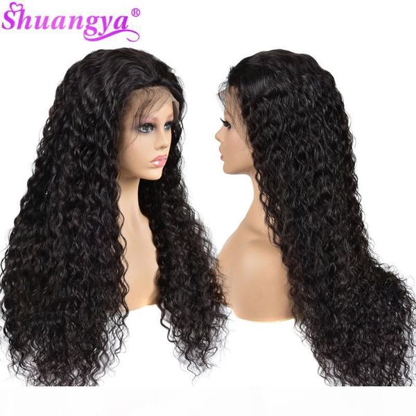 100% human hair wigs for women brazilian water wave pre-plucked lace frontal wig 180% density with baby hair shuangya remy wigs, Black;brown
100% human hair wigs for women brazilian water wave pre-plucked lace frontal wig 180% density with baby hair shuangya remy wigs, Black;brown