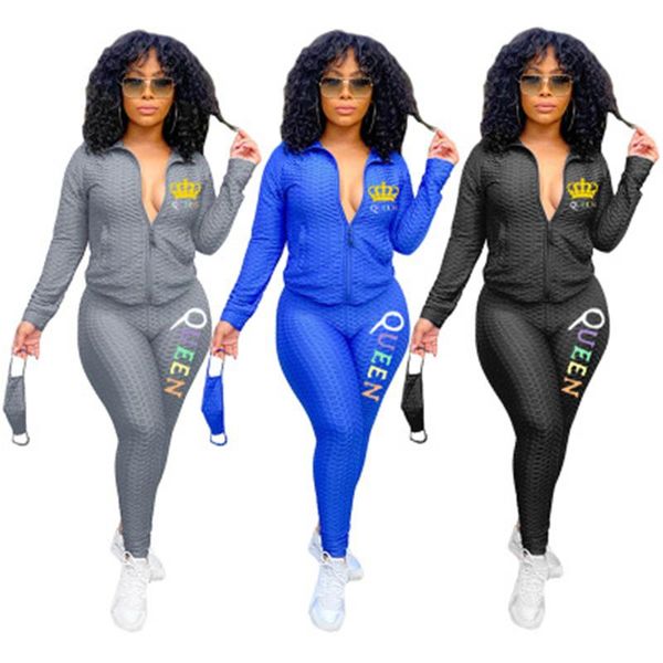 womens knitted jacquard 2pcs sets fashion trend long sleeve zipper pant yoga sport suits designer female spring casual slim tracksuits, Gray
womens knitted jacquard 2pcs sets fashion trend long sleeve zipper pant yoga sport suits designer female spring casual slim tracksuits, Gray