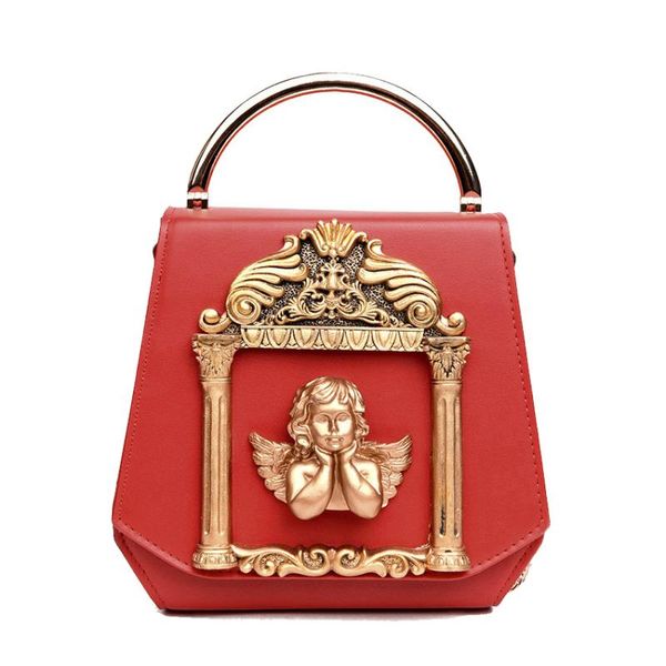 annrmyrs metal handle bag baroque angel women handbags luxury pu leather shoulder bag vintage chains messenger sac a main
annrmyrs metal handle bag baroque angel women handbags luxury pu leather shoulder bag vintage chains messenger sac a main