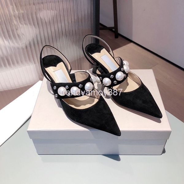 dress shoes 21 baotou women's one word pearl liuding thin belt combination overshoes, foot on lazy summer single sandals, Black
dress shoes 21 baotou women's one word pearl liuding thin belt combination overshoes, foot on lazy summer single sandals, Black