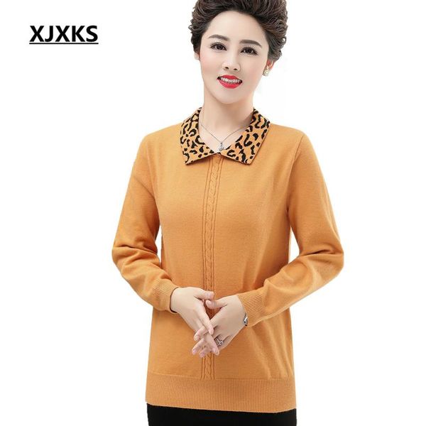 women's sweaters xjxks loose plus size fashion lapel women sweater 2021 autumn winter high-end cashmere knitted pullover, White;black
women's sweaters xjxks loose plus size fashion lapel women sweater 2021 autumn winter high-end cashmere knitted pullover, White;black