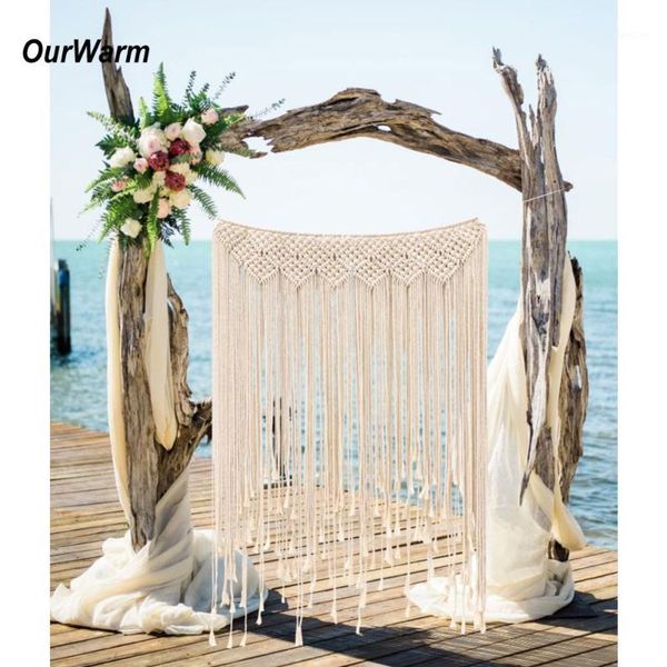 ourwarm diy boho rustic wedding macrame curtains wall p backdrop handmade cotton summer wedding engagement party decoration1
ourwarm diy boho rustic wedding macrame curtains wall p backdrop handmade cotton summer wedding engagement party decoration1