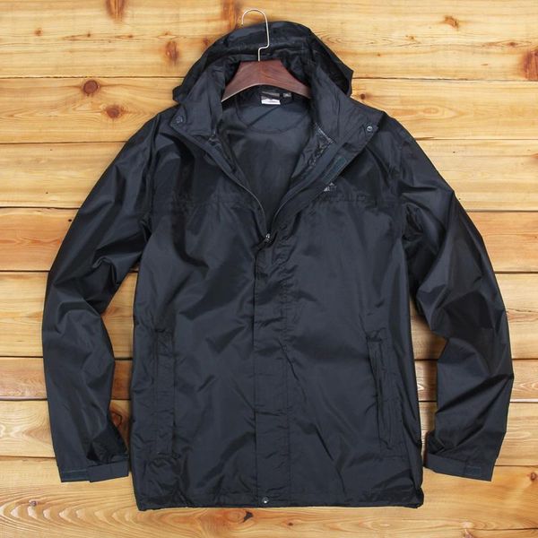 outdoor sportswear jackets men single layer raincoat hooded waterproof windbreaker thin plus size lightweight men jacket coat, Black;brown
outdoor sportswear jackets men single layer raincoat hooded waterproof windbreaker thin plus size lightweight men jacket coat, Black;brown