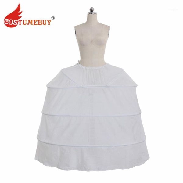 costumebuy medieval victorian rococo gown dress petticoat full crinoline wedding party underdress jupon underskirt 4 hoop1, Silver
costumebuy medieval victorian rococo gown dress petticoat full crinoline wedding party underdress jupon underskirt 4 hoop1, Silver