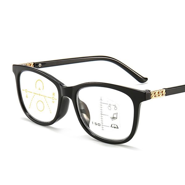 multifocal progressive reading glasses vintage women anti-blue light spectacles men presbyopia eyewear +100 to +350, White;black
multifocal progressive reading glasses vintage women anti-blue light spectacles men presbyopia eyewear +100 to +350, White;black