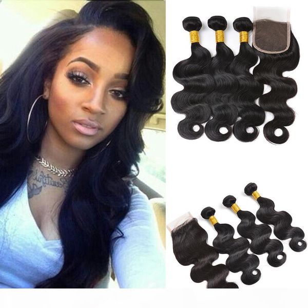 brazilian body wave human hair weaves extensions 3 bundles with lace closure part double weft dyeable bleachable bundles with closure, Black;brown
brazilian body wave human hair weaves extensions 3 bundles with lace closure part double weft dyeable bleachable bundles with closure, Black;brown