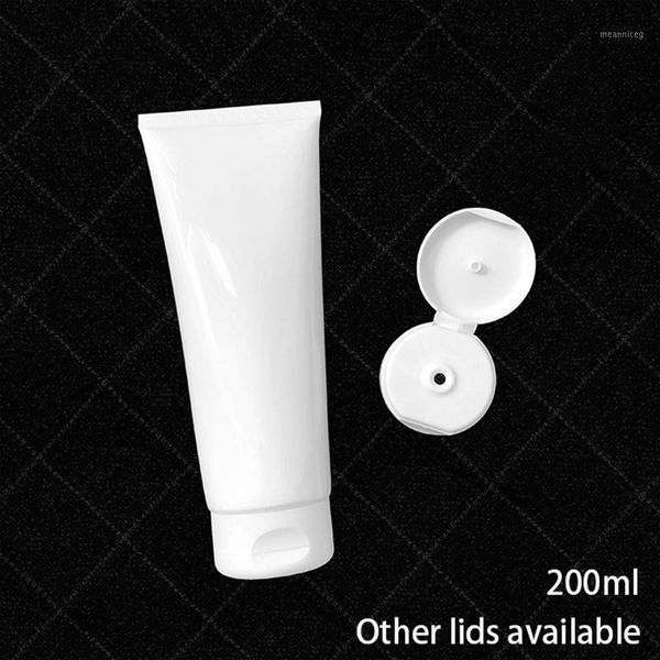 empty 200g squeeze bottle 200ml white plastic refillable tube cosmetic face lotion cream packaging container
empty 200g squeeze bottle 200ml white plastic refillable tube cosmetic face lotion cream packaging container