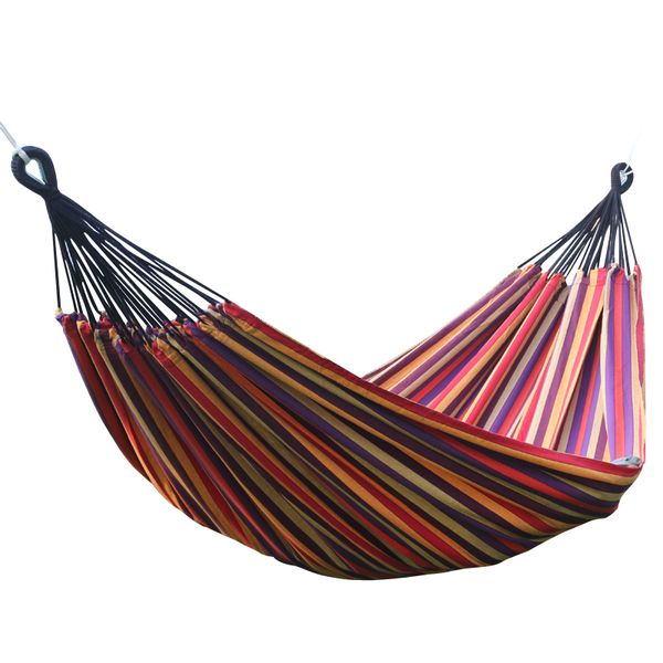 hammock outdoor leisure single - and two-person reinforced canvas indoor college dormitory dormitory camping swing chair
hammock outdoor leisure single - and two-person reinforced canvas indoor college dormitory dormitory camping swing chair