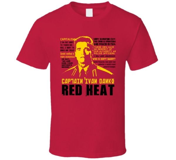 summer style fashion men red heat arnold schwarzenegger 80s movie soviet t shirt t shirt sport hooded sweatshirt hoodie
summer style fashion men red heat arnold schwarzenegger 80s movie soviet t shirt t shirt sport hooded sweatshirt hoodie