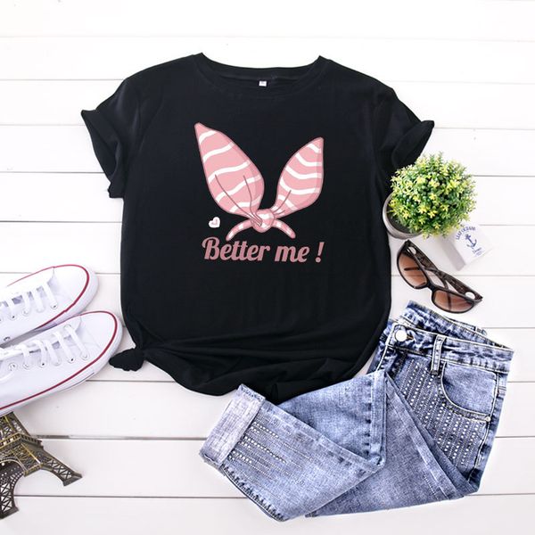 spot european and american round-necked women's summer cotton large size short-sleeved t-shirt wholesale, White
spot european and american round-necked women's summer cotton large size short-sleeved t-shirt wholesale, White