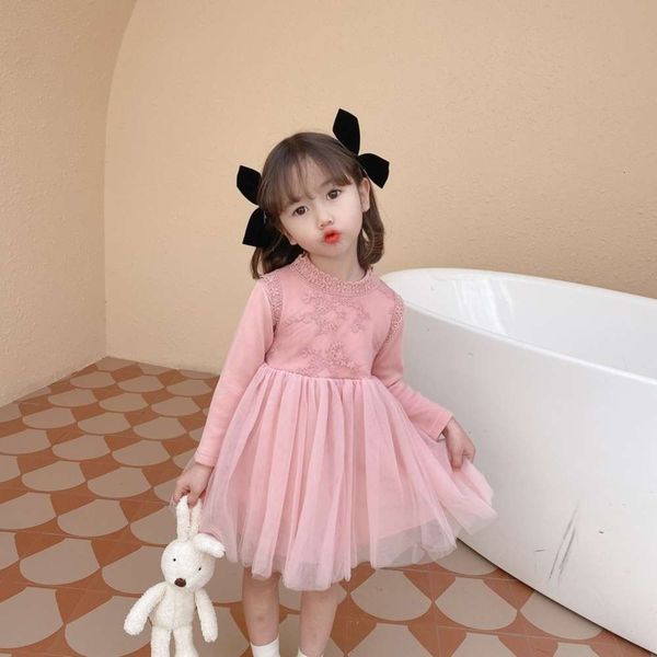 clothing girl's plush drs 2020 new baby children's princs korean gauze skirt, Red;yellow
clothing girl's plush drs 2020 new baby children's princs korean gauze skirt, Red;yellow