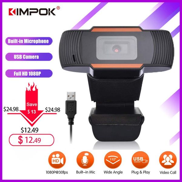 kimpok rotatable hd webcam pc mini usb 2.0 web camera video recording high definition with 1080p/720p true color images
kimpok rotatable hd webcam pc mini usb 2.0 web camera video recording high definition with 1080p/720p true color images
