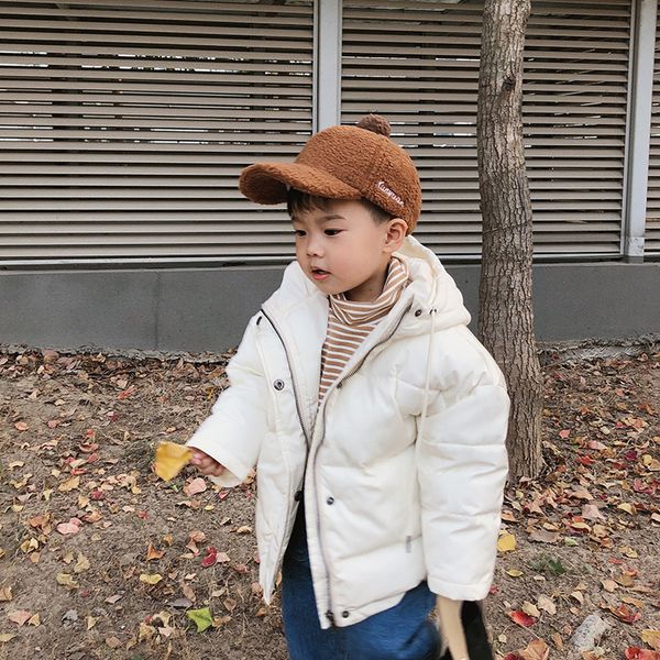 winter kids thick down jackets boys girls solid color hooded quilted coats children outwear clothing 0930, Blue;gray
winter kids thick down jackets boys girls solid color hooded quilted coats children outwear clothing 0930, Blue;gray
