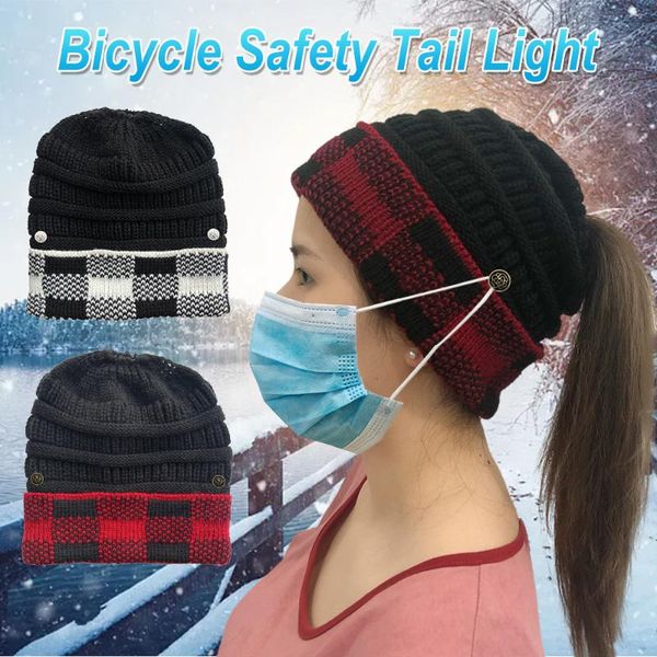 Newest Trendy Autumn Winter knitted Hat With ButtonsUse To Hanging Mask Outdoor Warm Lattice Hat Christmas Beanie, Blue;gray
Newest Trendy Autumn Winter knitted Hat With ButtonsUse To Hanging Mask Outdoor Warm Lattice Hat Christmas Beanie, Blue;gray