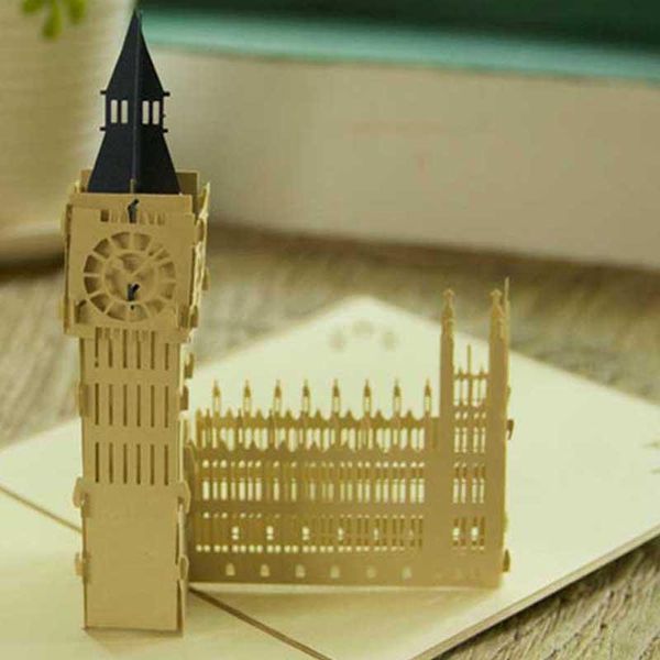 3d paper sculpture vintage big ben invitation card creative folding greeting cards kids birthday gift
3d paper sculpture vintage big ben invitation card creative folding greeting cards kids birthday gift