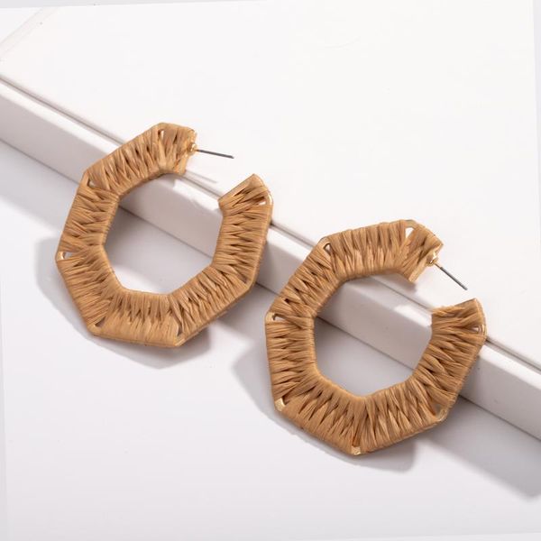 hoop & huggie gothletic natural brown raffia earring rattan round earrings for women fashion jewelry, Golden;silver
hoop & huggie gothletic natural brown raffia earring rattan round earrings for women fashion jewelry, Golden;silver