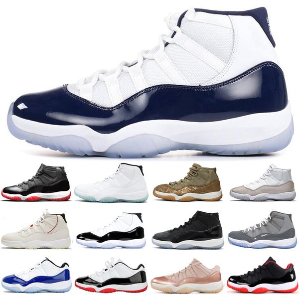 2020 new bred 2019 11 11s jumpman men women basketball shoes 25th anniversary gamma blue mens trainers sports sneakers size 5.5-13, White;red
2020 new bred 2019 11 11s jumpman men women basketball shoes 25th anniversary gamma blue mens trainers sports sneakers size 5.5-13, White;red