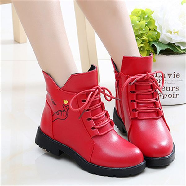 winter little kids for warm zip children fashion shoes leather girls ankle boots black red size 27-39
winter little kids for warm zip children fashion shoes leather girls ankle boots black red size 27-39